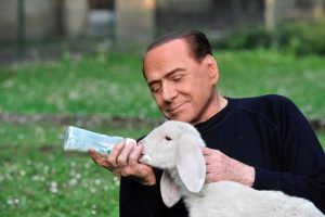 Risultati immagini per berlusconi vegetariano